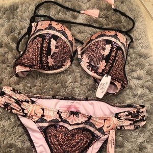 New victoria secret bathing suit with tassel